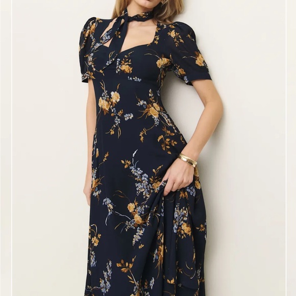 NWT REFORMATION Chrissie Dress, Seychelle, size 2 - Picture 5 of 5